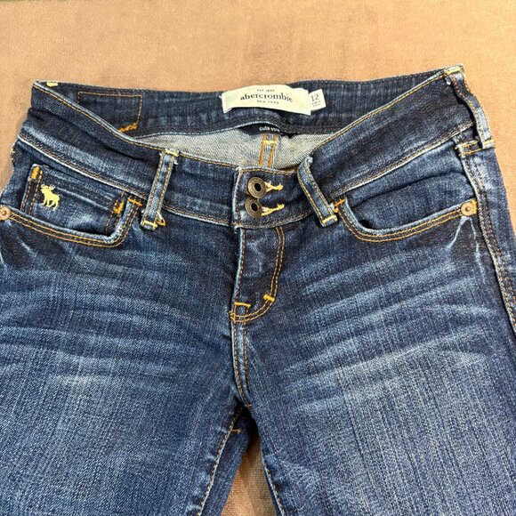 Abercrombie Kids Cute Stretch Straight Leg Girls Jean Size 12 (SKU: 176G) - Picture 8 of 13
